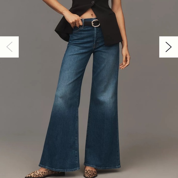 MOTHER Denim - MOTHER The Tomcat Roller Skimp High Rise  Jeans in Perfectly Imperfect size 25